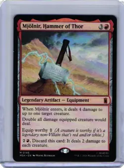 Mjolnir, Hammer of Thor Marvel Super Heroes Regular NM 146 - Image 1