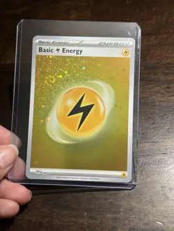 Pokemon 151 Holo Electric Energy Swirl Galaxy Cosmo Foil Variant 004 (1 SWIRL) - Image 2