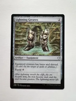 Lightning Greaves - MTG Commander Anthology Volume II - NM - Image 1