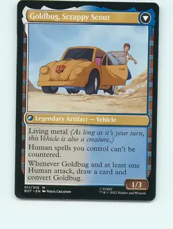 Goldbug, Humanity's Ally - M11 - MTG - Universes Beyond: Transformers (BOT) - Image 2