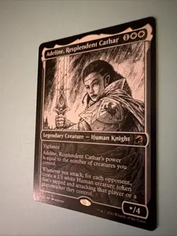 Adeline, Resplendent Cathar (Showcase) Innistrad: Midnight Hunt Regular Mtg M/NM - Image 3