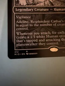 Adeline, Resplendent Cathar (Showcase) Innistrad: Midnight Hunt Regular Mtg M/NM - Image 4