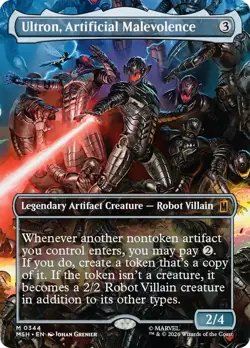 MTG: Marvel Super Heroes - Ultron Artificial Malevolence Mythic - Image 1