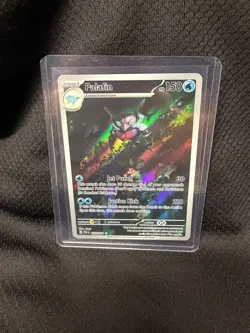 Palafin 225/091 Pokemon Paldean Fates Illustration Rare Holo NM - Image 1