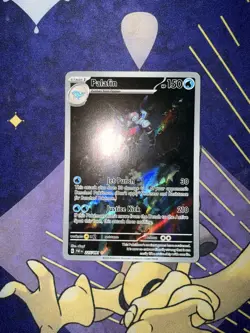 NM Palafin 225/091 Paldean Fates Illustration Rare Pokemon Card - Image 1