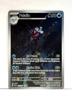 Palafin 225/091 Illustration Rare Paldean Fates Pokemon Card TCG NM - Image 1