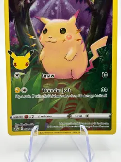 Pokemon TCG Celebrations- Pikachu 005/025 Holo Rare LP (2) - Image 3