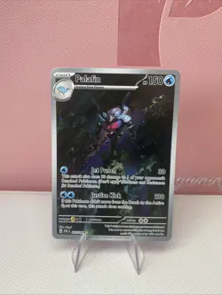 Palafin - 225/091 - Paldean Fates - Illustration Rare Holo - NM - Pokemon TCG - Image 1