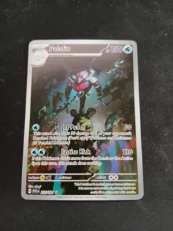 225/091 SV Paldean Fates Palafin IR Illustration Rare Holo Pokemon TCG Card (NM) - Image 1