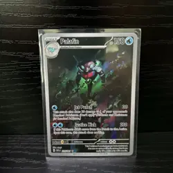 Pokemon TCG Palafin 225/091 Paldean Fates Illustration Rare Card NM - Image 1