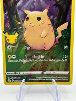 Pokemon TCG Celebrations- Pikachu 005/025 Holo Rare LP (1) - Image 3