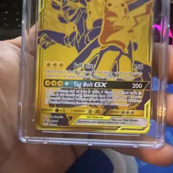 The Pokemon Company Pikachu & Zekrom GX SM248 CGC 10 TAG TEAM Holo Promo Eng - Image 5