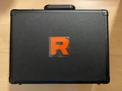 Pokemon Team Rocket Glory Attache Case Card Storage Box Empty Case Japan No Card - Image 5