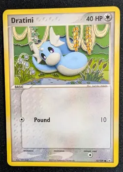 POKEMON DRATINI 52/109 EX TEAM ROCKET RETURNS COMMON NEAR MINT - Image 1