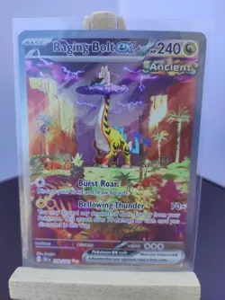 Raging Bolt ex 208/162 Temporal Forces Special Illustration Rare NM Pokemon - Image 1