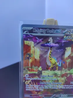 Raging Bolt ex 208/162 Temporal Forces Special Illustration Rare NM Pokemon - Image 3