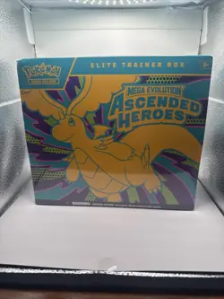 Pokemon TCG Mega Evolution: Ascended Heroes Elite Trainer Box ETB New Sealed - Image 1