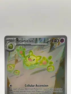 Pokemon TCG SVP Promo - Reuniclus SVP 21/ Black Star Illustration NM - Image 2