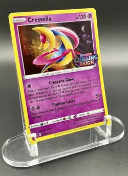 Pokemon TCG - Cresselia Sword & Shield SWSH114 Promo - LP Condition - Image 2
