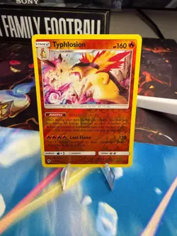 TYPHLOSION 42/214 LOST THUNDER Reverse Holo Rare Pokemon - Image 1