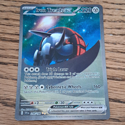 Pokemon TCG Iron Treads ex 248/198 SV01 SIR Full Art Holo EN 220 HP - Image 1