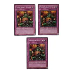 Yugioh Minor Goblin Official 1st Edition PSV-052 x3 UnPlayed - Image 1