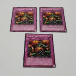 Yugioh Minor Goblin Official 1st Edition PSV-052 x3 UnPlayed - Image 2