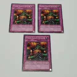 Yugioh Minor Goblin Official 1st Edition PSV-052 x3 UnPlayed - Image 3