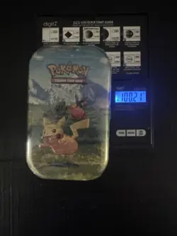 Pokemon Ascended Heroes Mini Tin - 100.21g VERY HEAVY 🔥Possible GOD PACKU!🔥 - Image 2