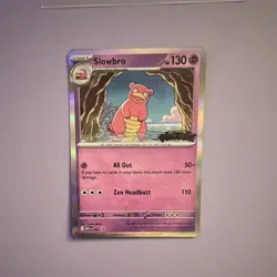 Pokemon TCG Slowbro 83 Reverse Holo Rare 130 HP 2026 (STAFF PROMO) - Image 3