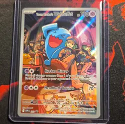 Pokemon TCG Team Rocket's Wobbuffet 203 SV Promo Holo Basic 110 HP EN - Image 1