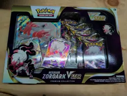 Pokemon TCG Hisuian Zoroark VSTAR Premium Collection Box | Sealed - Image 1