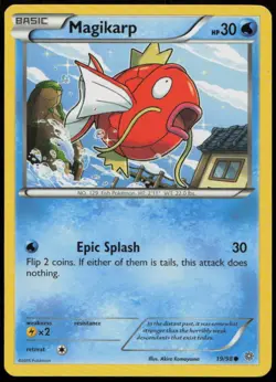Magikarp 19/98 NM Ancient Origins Common Pokemon - Image 1
