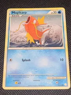 Magikarp Pokemon TCG HeartGold SoulSilver #72/123 - Image 1