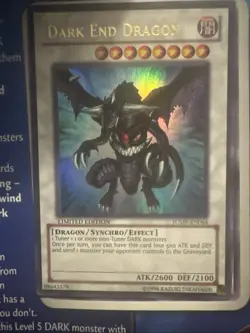 YuGiOh - Dark End Dragon - JUMP-EN044 Limited Edition - Ultra Rare Holo - PSA 9 - Image 1