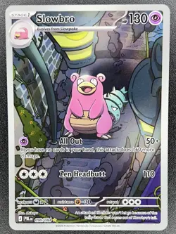Slowbro 090/084 Pitch Black Illustration Rare Pokemon - Image 1
