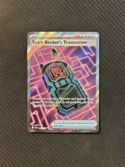 Pokemon TCG Team Rocket's Transceiver 263/217! NM/LP Condition! See Description! - Image 1