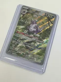 Pokemon Nidoking #174/165 Japanese SV2a Scarlet & Violet 151 Art Rare - Image 1