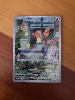 Pokemon TCG - Charmander 044 Full Art Holo Scarlet & Violet Black Star Promo NM - Image 1