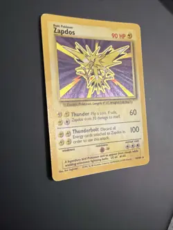 Wizards of the Coast Zapdos 16/102 Base Set Holo Rare 1999 90 HP Basic ENG - Image 2