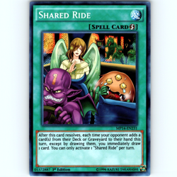 Yugioh Shared Ride MP14-EN231 1st Edition Secret Rare Holo - NM 💎 - Image 1