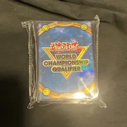 Yugioh World Championship Qualifier Sleeves 70ct Konami Official 2026 - Image 1