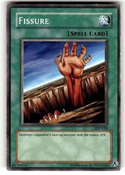 Fissure SDJ-028 Common / Short Print Starter Deck: Joey Yu-Gi-Oh Lightly Played - Image 1