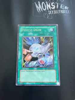 YUGIOH DESTINY DRAW ULTRA RARE DP05-EN020 PLAYED CONDITION - Image 1