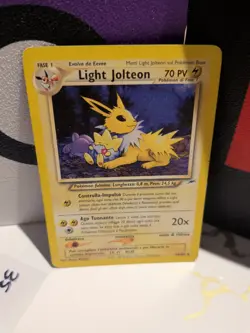 Pokemon TCG Light Jolteon Neo Destiny Card 48/105 Regular LP - Image 1
