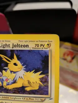 Pokemon TCG Light Jolteon Neo Destiny Card 48/105 Regular LP - Image 3