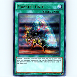 Yugioh Monster Gate DUSA-EN055 Ultra Rare 1st Ed NM - Image 1