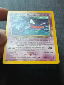 Pokemon Dark Haunter Neo Destiny Card 36/105 Uncommon Non Holo - Image 4