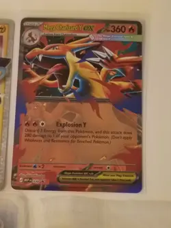 Pokemon Eevee Promo-GX-Sealed Promo-Mega Charizard Promo-Full Art Holo Card Lot - Image 5