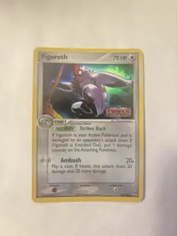 Pokemon Card - Vigoroth Power Keepers 41/108 Uncommon Reverse Holo STAMPED - Image 1